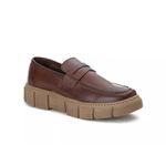 Slip On Confort Couro Mouro