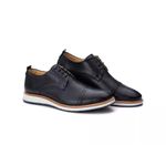 Sapato Derby Casual Preto 905