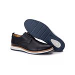 Sapato Derby Casual Preto 905