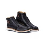 Bota Confort Couro Preto 