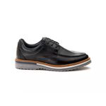 Sapato Derby Couro Preto 2401