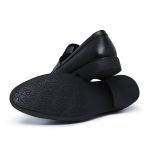 Mocasim Loafer Social Pala Lisa Couro Preto 