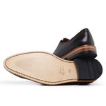 SAPATO SOCIAL DERBY LISO CAFÉ - SOLA COURO