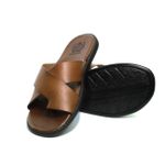 CHINELO COURO CARAMELO M014