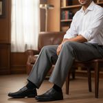 Sapato Slip-on Fivelado Stratos Preto