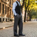 Sapato Slip-on Fivela Clássica Stratos Preto