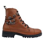 Bota Garota Fivela Preta
