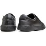 Sapatênis Casual Couro Crest Preto