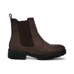 Bota Chelsea Couro Preta