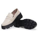 Mocassim Tratorado Gato Solado de Borracha 