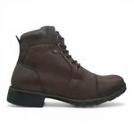 Bota Masculina Braver Couro Café