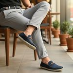 Mocassim Masculino Mariner Blue Couro