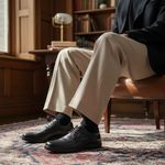 Sapato Masculino Slip-on Stratos Tie Preto