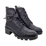 Bota Garota Fivela Preta