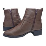 Bota Fivela Café