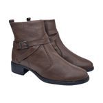 Bota Fivela Café