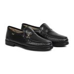 Mocassim Preto com Bridão do Aviãozinho