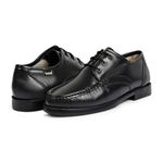 Mocassim Preto de Amarrar