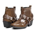 Bota Country Caramelo e Tabaco