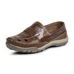 Sapatilha Mocassim Casual Caramelo/Tabaco