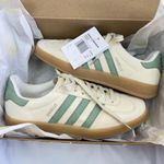 Tênis Gazelle Bege e Verde