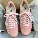 Tênis Gazelle Rosa e Branco
