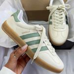 Tênis Gazelle Bege e Verde