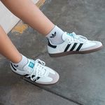 Tênis Sambas OG White Black 