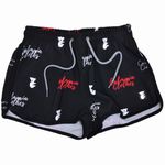 Short Feminino com Estampa Calmaria Preto