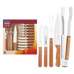 KIT CHURRASCO INOX 15 PCS 22399/028