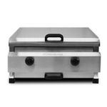 CHAPA CHAR BROILER 50CM X 2 QUEIMADORES