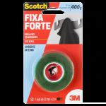 FITA DUPLA FACE SCOTCH® FIXA FORTE - USO INTERNO - 12MM X 2M