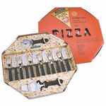 KIT PIZZA TRAMONTINA C/14 PCS PRETO 25099/022