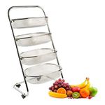 FRUTEIRA SPACE C/4 CESTOS E RODINHAS ORG6606
