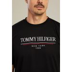 Camiseta Algodão Egípcio TH - Preto