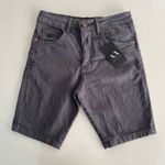 Bermuda Jeans Arm COLORS - Cinza Escuro