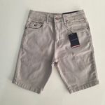 Bermuda Jeans TH COLORS - Cinza Claro 