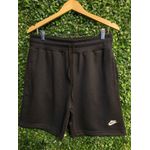 Bermuda Moletom NK - Preto