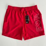 Mauricinho de praia Arm Elastano - Vermelho