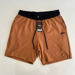 Bermuda Tactel Poliamida HB Elastano - Marrom 