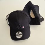 Boné NY SNAPBACK - Preto com preto