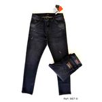 Calça Jeans HB Skinny - Azul escuro