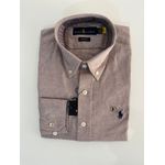 Camisa Social OXFORD RL - Marrom