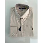 Camisa Social Oxford Elastano RL - Bege