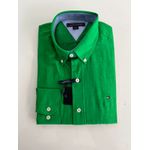 Camisa Social TH Linho - Verde 