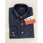 Camisa Social Ara Tinker - Azul escuro