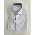 Camisa Social Tricoline Elastano - Branco