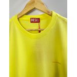 Camiseta Organic Cotton DSL - Amarelo escrita amarela
