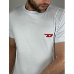Camiseta Algodão Egípcio DSL Estampada - Branco