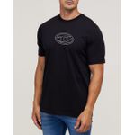 Camiseta Algodão Egípcio DSL - Preto